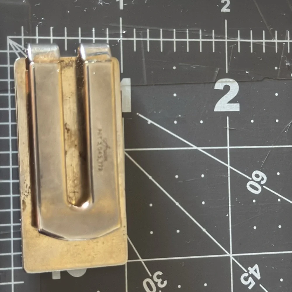 Vintage Anson Gold Tone $100 Money Clip